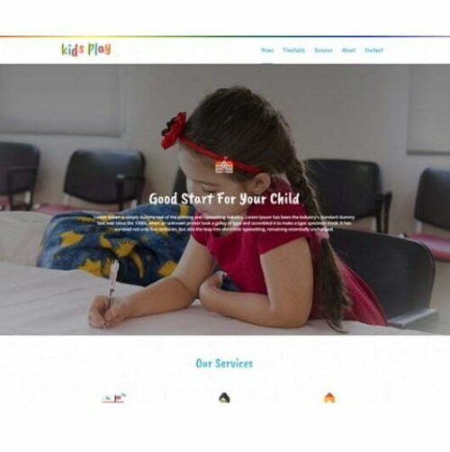 Play School - HTML Template