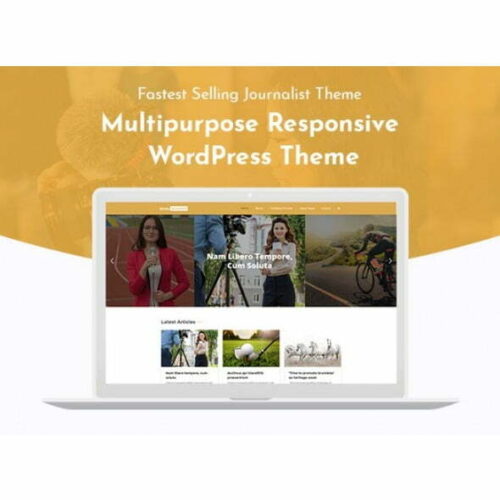 Journalist Portfolio - Wordpress Theme