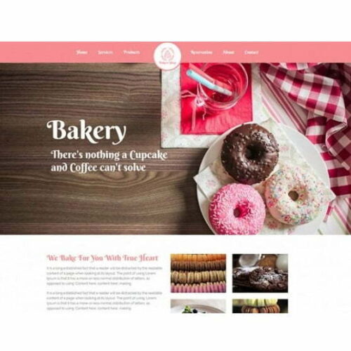 Bakers Shop - HTML Template