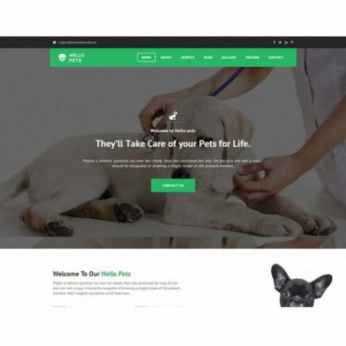 Pet Care - HTML Template